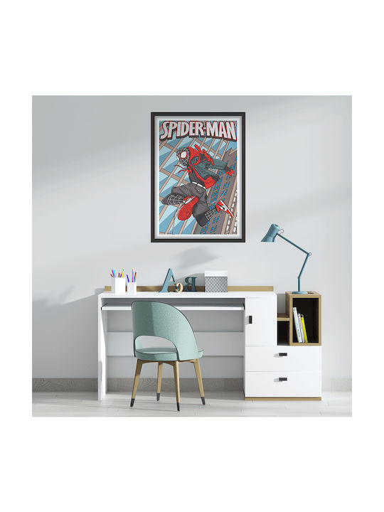 Poster Spiderman În Red Jordan Air Snk272 30cm X 40cm