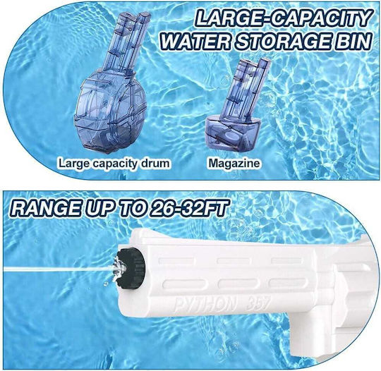Water Gun White / Blue