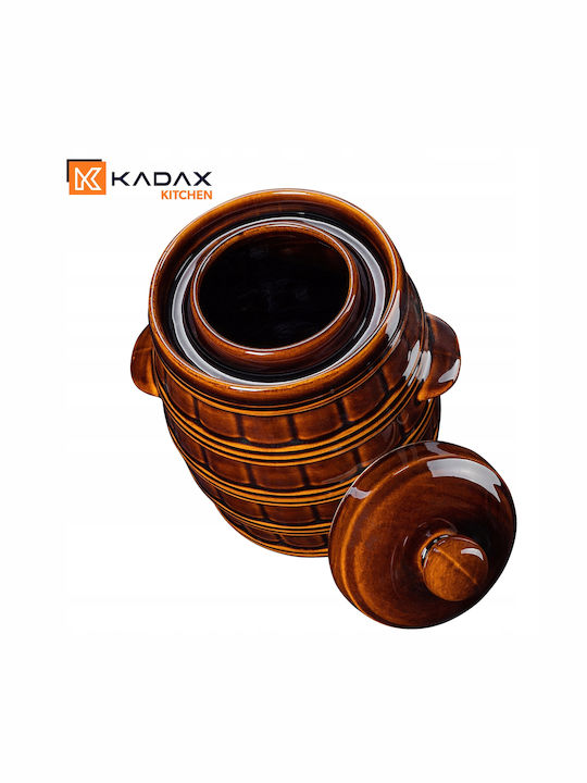 Kadax Oală Rotundă Ceramică 12lt 1buc
