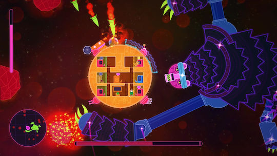 Lovers in a Dangerous Spacetime PS4 Spiel