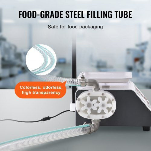Vevor Automatic Liquid Filling Machine 50-5000 G Honey Oil Wine Detergent Single Nozzle Wsdbgygzjwxx420vcv2