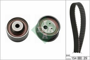 Set de Sincronizare Curea de Pinion 154 Dinți Lățime de 29 Mm Volvo S40 I V40 Mitsubishi Carisma Pajero Pinin I Space Star 1.8 Ina