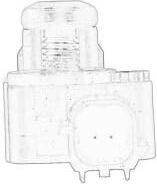 Oe Opel Impact Sensor