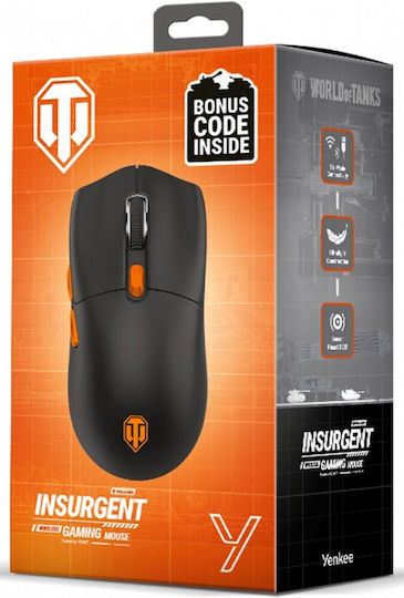 Yenkee Insurgent Wt300 Wireless RGB Mouse-uri De Gaming 10000 DPI Negru