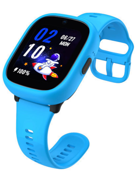 Kiddoboo Smartwatch Pentru Copii x Lagenio WatchMe K3 4G Cu Cameră Albastră