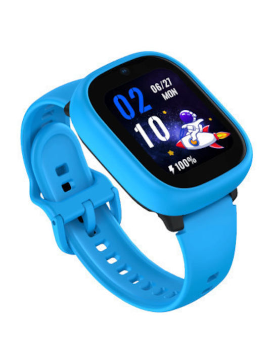 Kiddoboo Smartwatch Pentru Copii x Lagenio WatchMe K3 4G Cu Cameră Albastră