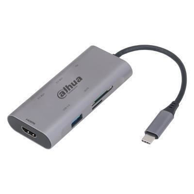 Dahua TC37 USB-C Docking Station με HDMI 4K Γκρι