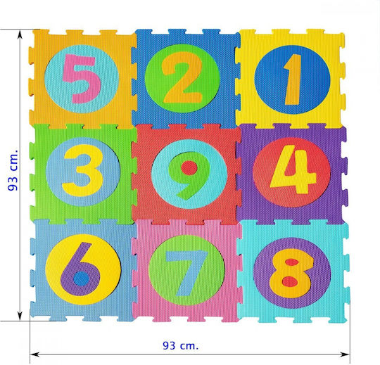 Smily Play Puzzle De Podea Educațional Pentru Copii 9 Piese