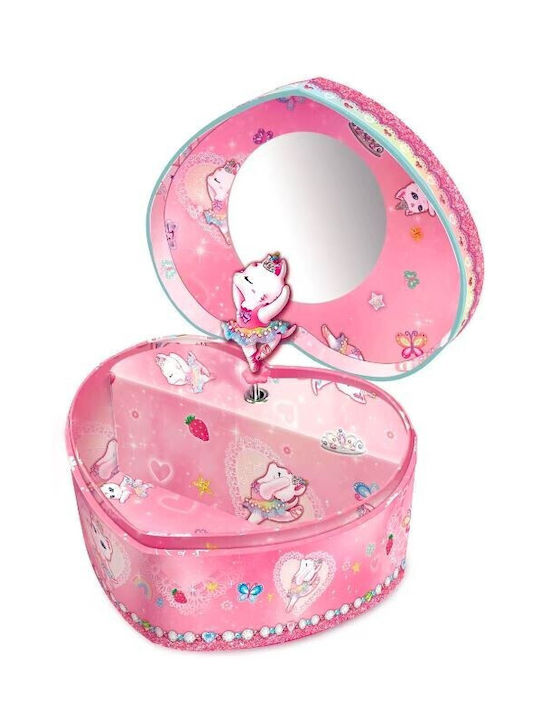 Βρεφικό Παιχνίδι Pulio Pecoware Heart-shaped Music Box Ballerina Cat