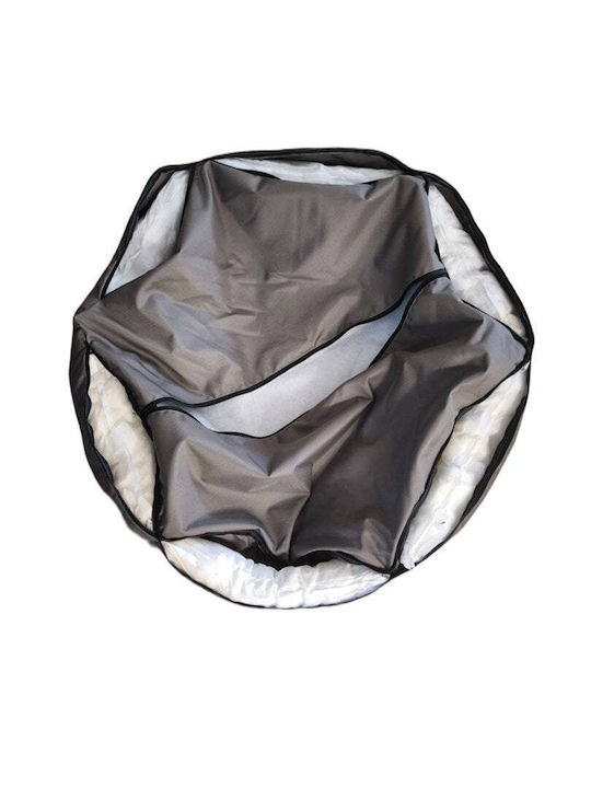Go Gift Καναπές Σκύλου Μαύρος 75x55εκ.