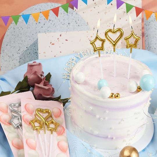 Next Birthday Candle in Silver Color 3pcs 33118-17---2