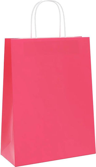 vidaXL Papier Tasche für Geschenke Rosa 26x35x12cm. 50Stück