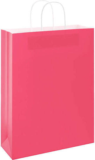 vidaXL Papier Tasche für Geschenke Rosa 32x42x12cm. 50Stück