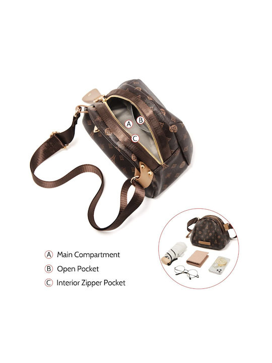 Leather Women's Bag Shoulder Brown