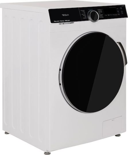 Tesla Waschtrockner 8kg/6kg Dampf 1400 Umdrehungen