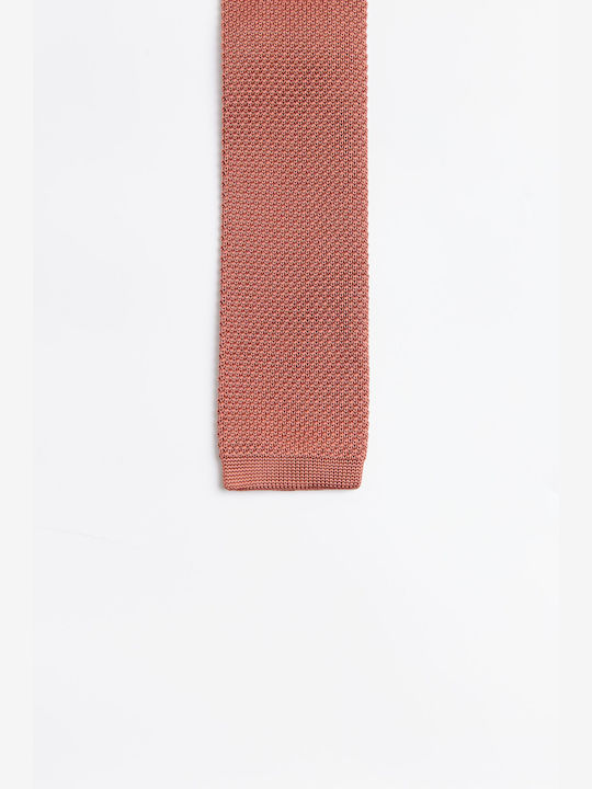 Aristoteli Bitsiani Men's Tie Knitted in Orange Color