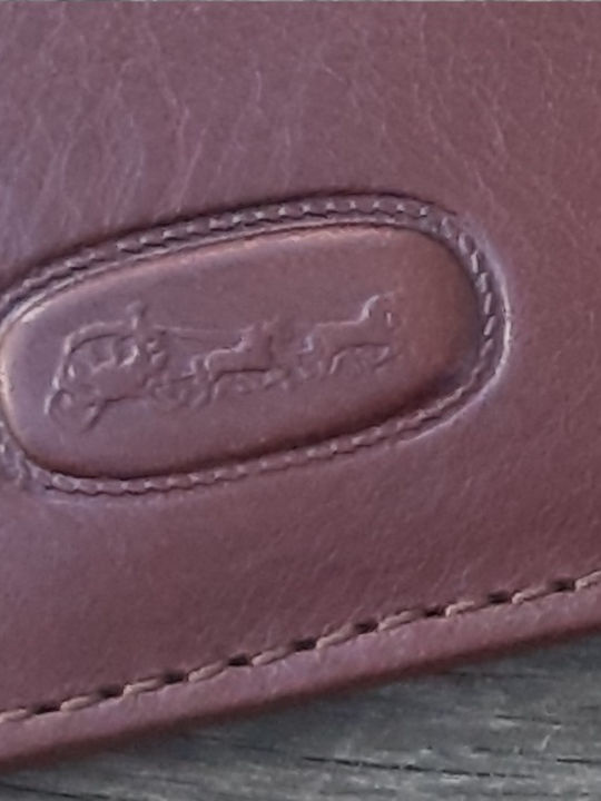 Leather Men's Wallet Classic with RFID Brown