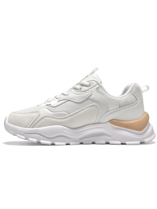 Fila Chunky Sneakers White Gold