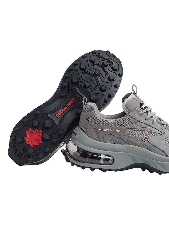 Bubble Ανδρικά Chunky Sneakers Γκρι