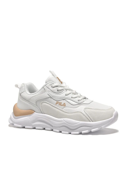 Memory Sunstone 2 Chunky Sneakers White Gold