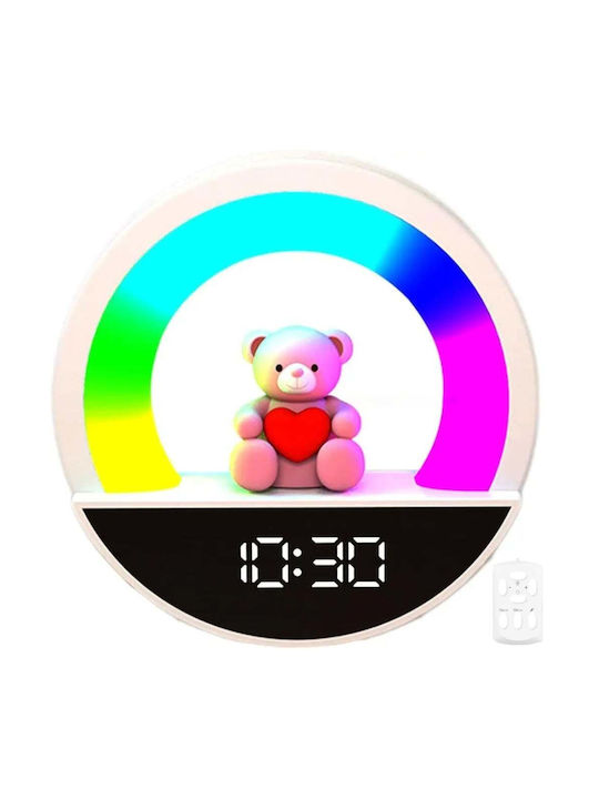 LED Детско Декоративно Осветление Бял 9.8x9.7x5.6εκ.