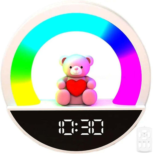 Led Παιδικό Διακοσμητικό Φωτιστικό Λευκό 9.8x9.7x5.6εκ.
