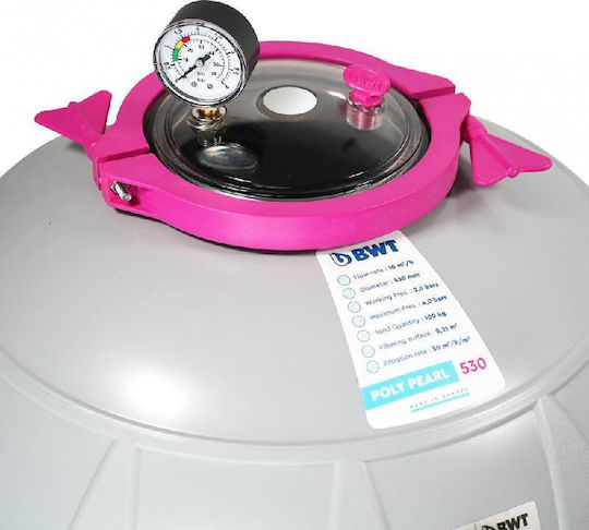 BWT Pool Filters & Filtration Systems Sand Filter with Water Flow 6m³/h and Diameter 450cm.