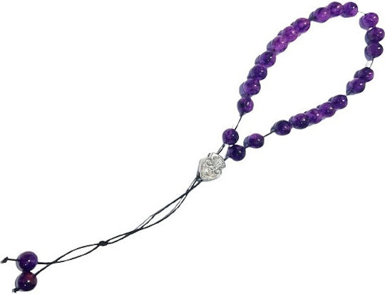 Panora Perle de îngrijorare de lungime 27buc Violet