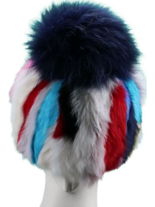 Pom Pom Beanie Unisex Σκούφος Πλεκτός