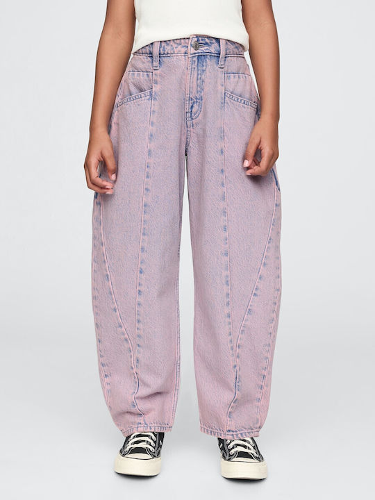 GAP Παιδικό Τζιν Παντελόνι Pink