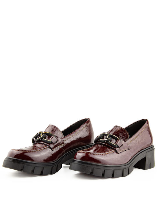 Ragazza Pantofi cu toc Burgundy