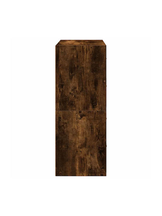 Συρταριέρα Креватокамарас Дървена с 4 чекмеджета Smoked Oak 60x31x60бр