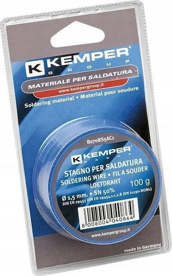Kemper 12790 Lötdraht Klebe mit Blei 1mm 100gr