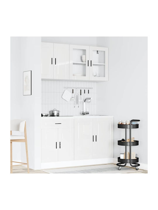 Vidaxl Kitchen Cabinet Set 4 Pieces Kalmar Engineered Wood