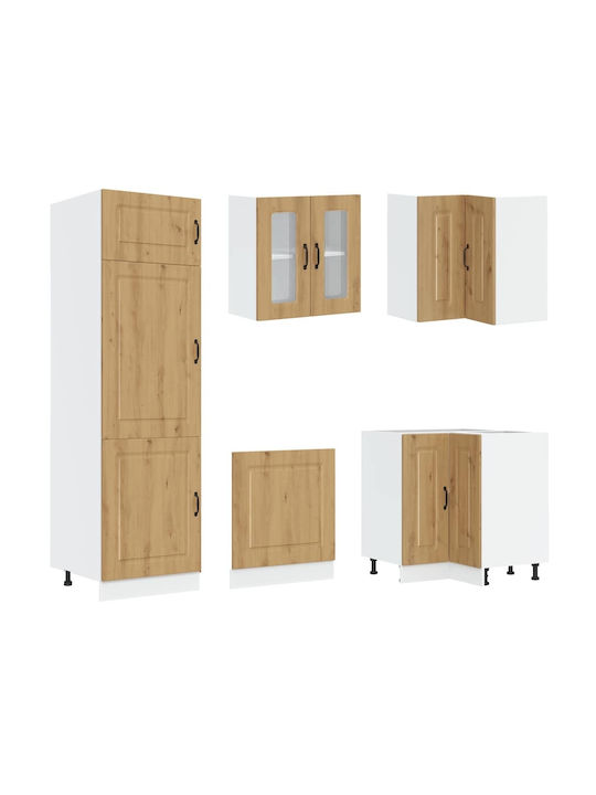 Vidaxl Kitchen Cabinet Set 14 Pieces Kalmar Engineered Wood