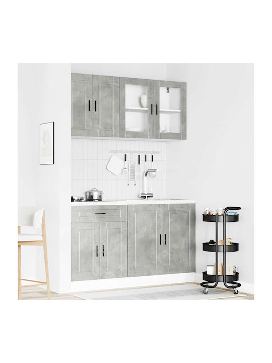 Vidaxl Kitchen Cabinet Set 4 Pieces Kalmar Engineered Wood