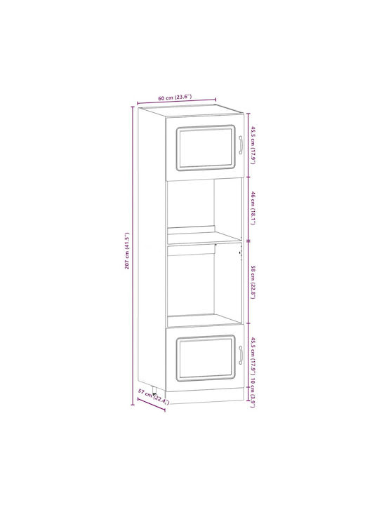 Vidaxl Kitchen Cabinet Set 7 Pieces Kalmar Engineered Wood