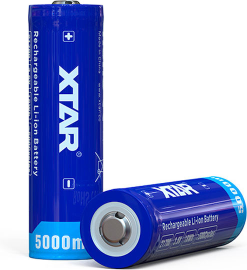 XTAR Επαναφορτιζόμενη Μπαταρία 21700 5000mAh 1τμχ
