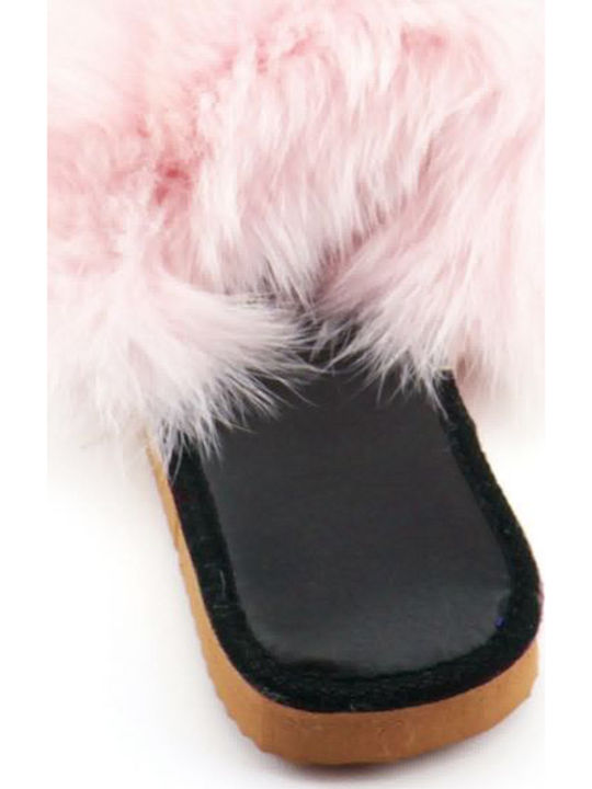 Damen Hausschuhe mit Tiermotiven Rosa