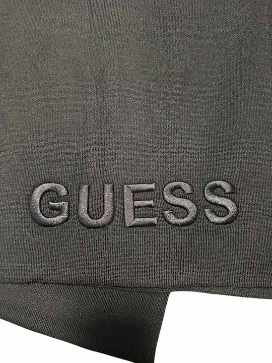 Guess Men's Wool Scarf Black