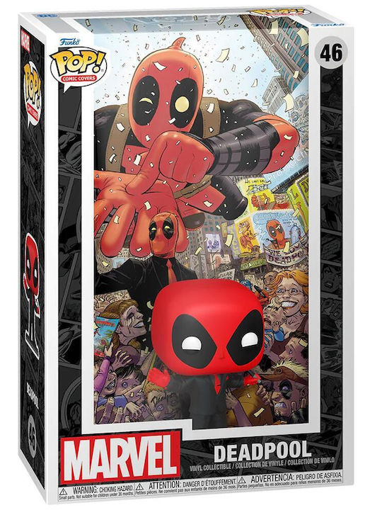 Funko Pop! Comic Covers: Marvel - Deadpool in Black Suit 46