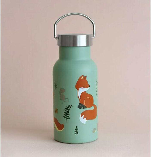 A Little Lovely Company Dbssff41 Stainless Steel Drink Forest Friends Thermos Bottle