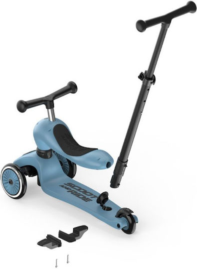 Scoot & Ride Kids Scooter Highwaykick 1 3-Wheel with Seat for 1-5 Years Blue
