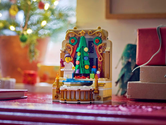 LEGO Building Blocks Ballerina & Nutcracker Scene Christmas for 9+ Years 244 Pieces