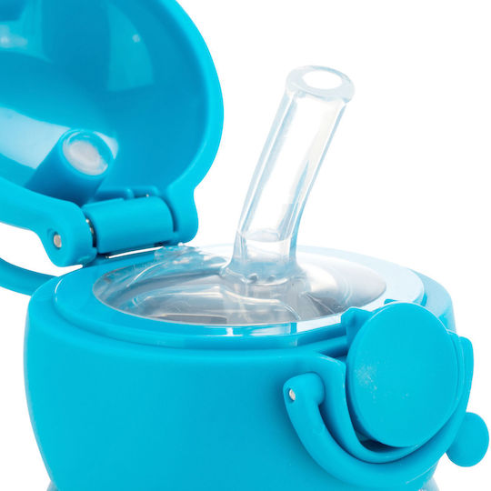 Estia Wonder Bottle Save the Aegean Kids Water Bottle Thermos Stainless Steel with Straw Non Spill Cars 350ml