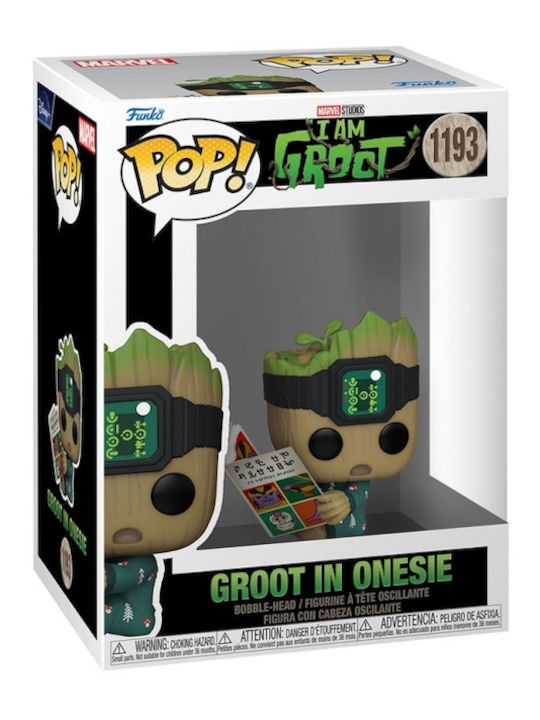 Funko Pop! Marvel: Groot in Onesie Bobble-Head Funko Pop! Marvel: Groot in Onesie Bobble-Head