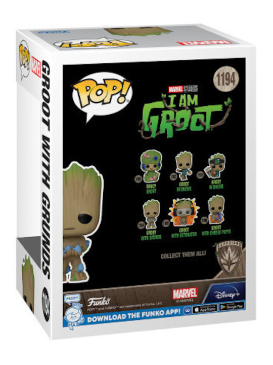 Funko Pop! Marvel: Groot with Grunds Bobble-Head