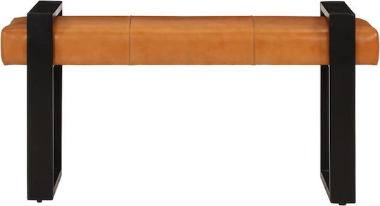 Σκαμπό Σαλονιού Μαύρος Και Καφέ 110x34x54εκ. Σκαμπό Σαλονιού Μαύρος Και Καφέ 110x34x54εκ.