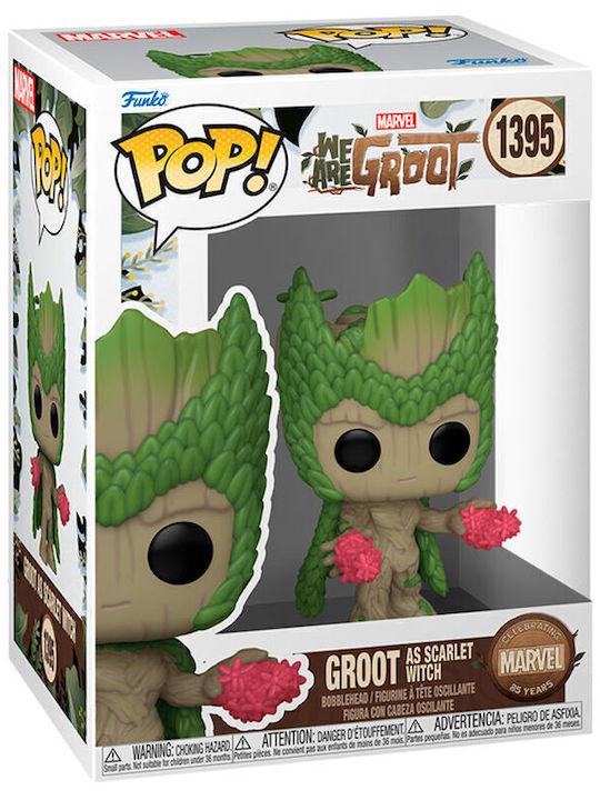 Funko Pop! Marvel: Groot as Scarlet Witch Bobble-Head Funko Pop! Marvel: Groot as Scarlet Witch Bobble-Head