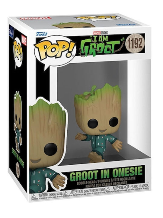 Funko Pop! Marvel: Groot in Onesie (Dancing) Bobble-Head Funko Pop! Marvel: Groot in Onesie (Dancing) Bobble-Head